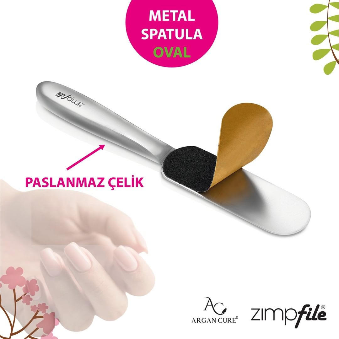 METAL SPATULA - OVAL